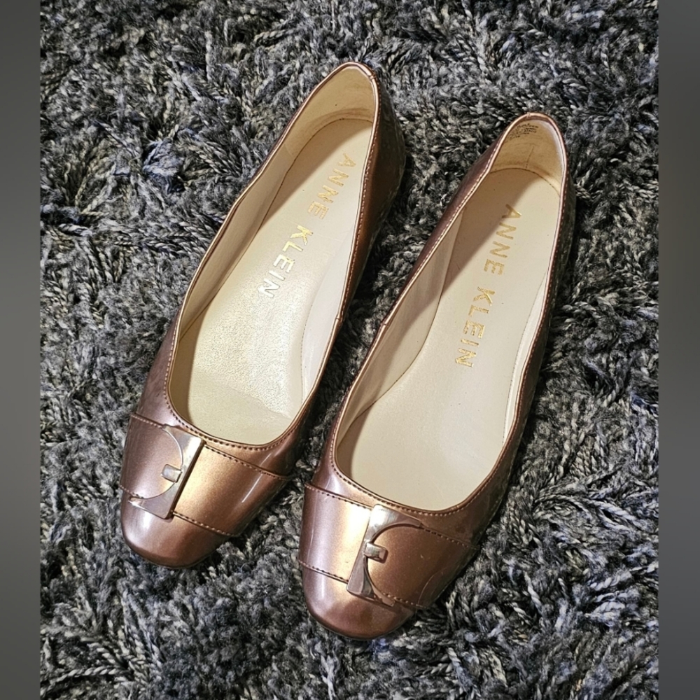 Anne Klein Rose Gold Flats